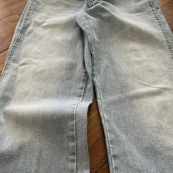 Jessica Simpson light wash blue denim jeans button fly flirt straight boot sz 27 - Picture 6 of 15